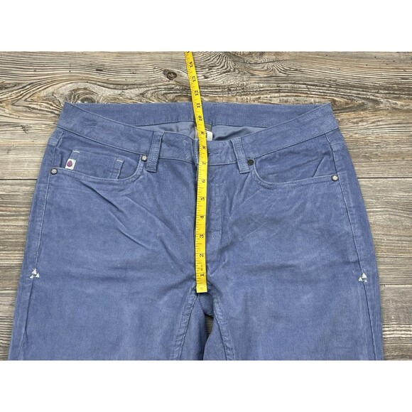 Stio Womens 8R Rivet Cord Pants Corduroy Skinny Blue Pockets Stretch 31x31 - Picture 9 of 15
